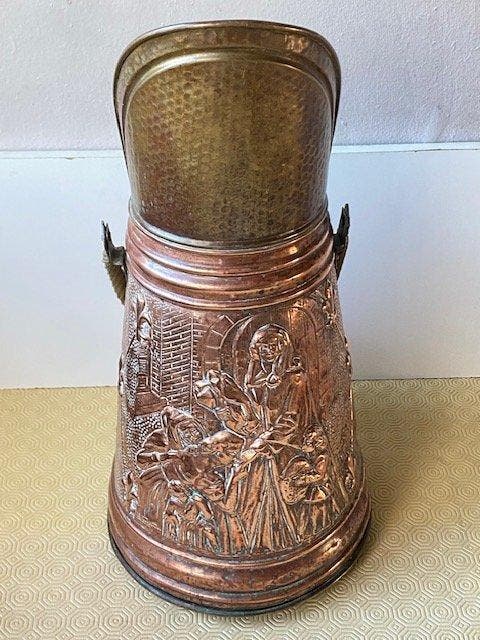 Paraplustandaard/rek - Koper, Messing, Antiek en Kunst, Curiosa en Brocante