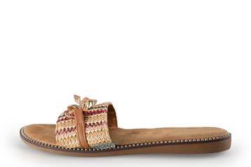 Graceland Slippers in maat 39 Cognac, Kleding | Dames, Slippers, Overige kleuren, Verzenden, Graceland