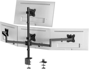 Quad Monitorhouder | -41% Retour Deal | OP = OP, Verzenden, Zo goed als nieuw