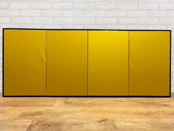 Kamerscherm - Hout, Zijde, Textiel, Papier - Japan - Bybu