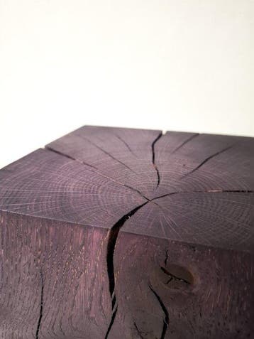 THE FOREST - Bijzettafel - Eik - Deep Purple