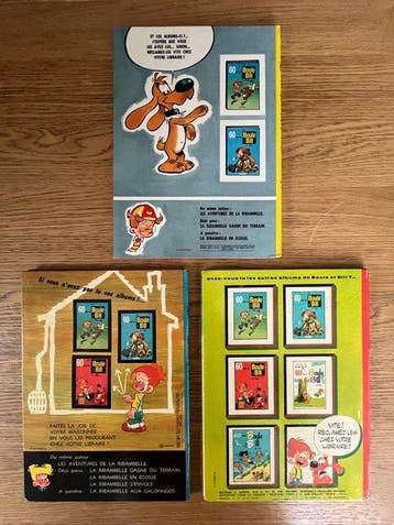 Boule et Bill T3 + T4 + T6 - 3x C - 3 Album - Eerste druk -, Livres