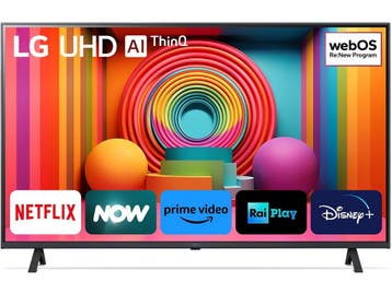 LG UR75 - LED 4K Ultra HD TV 43 - Smart TV - Zwart (2023), Verzenden