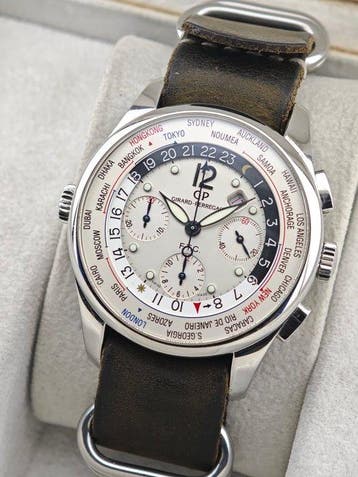 Girard-Perregaux - World Time WW.TC - 49805 - Heren -