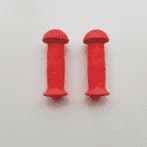 Kinderfiets handvatten set rood, Verzenden