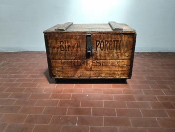 Opbergkoffer - Eik - Poretti 1912-bier