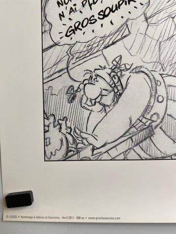 Loisel - Estampe - Peter Pan - Hommage à Uderzo et Goscinny, Nieuw