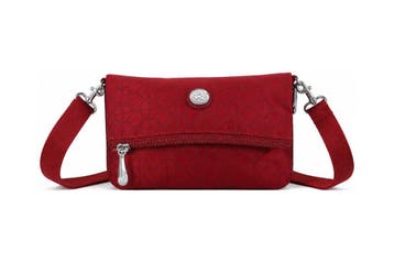 Kipling Schoudertas Rood, Handtassen en Accessoires, Tassen | Damestassen, Verzenden, Zo goed als nieuw, Rood