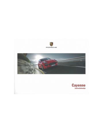 2014 PORSCHE CAYENNE INSTRUCTIEBOEKJE NEDERLANDS, Ophalen of Verzenden