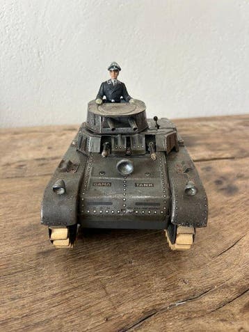 Gama - Speelgoed tank Panzer Allemand - WWII -