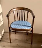 Thonet - Fauteuil - fauteuil - Hêtre - Revêtement en tissus, Antiek en Kunst