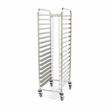 Regaalwagen | 16 etages | RVS constructie |, Zakelijke goederen, Horeca | Keukenapparatuur, Verzenden, Nieuw in verpakking