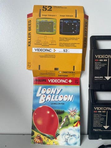 Philips - Videopac - lot of 5 - Videogame - In originele