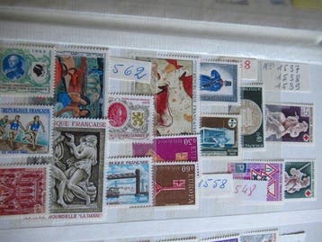Frankrijk - postzegelverzameling, Postzegels en Munten, Gestempeld