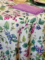 Tafelkleed met een patroon van wilde vruchten voor grote