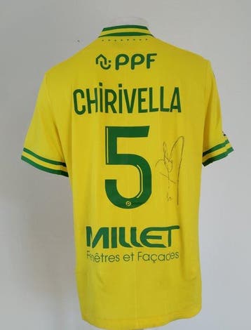 Maillot Pro FC Nantes – MATCH WORN (Unwashed) & Signed –, Verzamelen, Nieuw