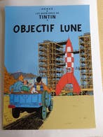 Hergé - Sérigraphie Tintinimaginatio - Objectif Lune + On a, Boeken, Stripverhalen, Nieuw