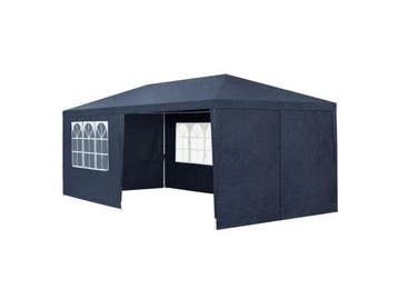 Veiling - Partytent met zijwanden - 3x6 M - Blauw, Nieuw