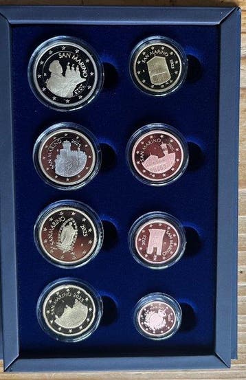 San Marino. Proof Set 2025 (incl. 2 euro MichelAngelo +
