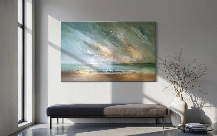Catalina Anderle - The Gentleness of the Sunrise - XL, Antiek en Kunst, Kunst | Schilderijen | Modern