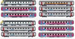 Ls Models i11 rijtuigen / voitures OUIGO en EUROCITY, Hobby en Vrije tijd, Ophalen of Verzenden, Nieuw, Gelijkstroom of Wisselstroom