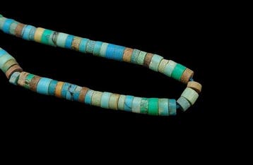Oud-Egyptisch Steen Halsketting (Zonder minimumprijs)
