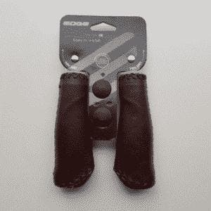 Handvatten set leer look bruin, Fietsen en Brommers, Fietsonderdelen, Verzenden, Nieuw