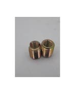 M8 x 15mm Ensat Type S-302 schroefdraadbus staal geel verchr, Verzenden