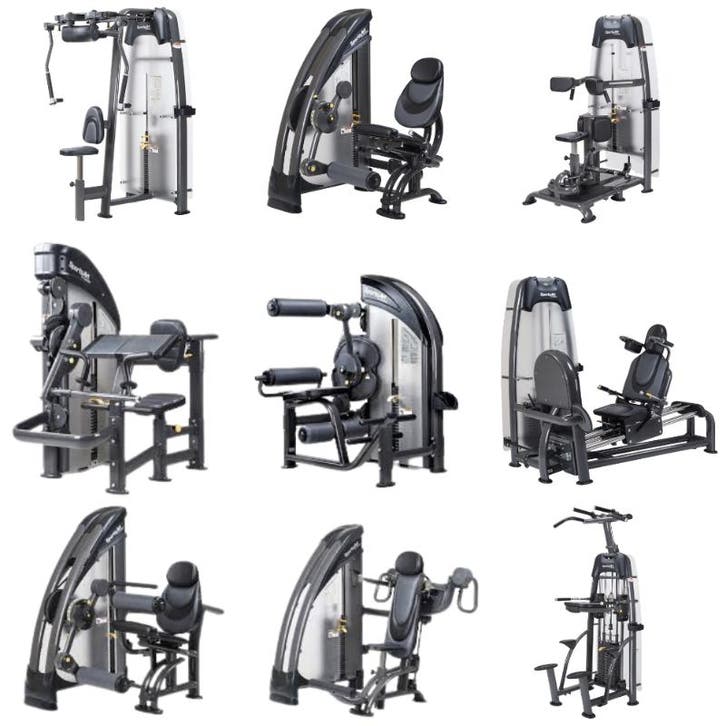 Sportsart - Krachtset 9 Delig, Sports & Fitness, Appareils de fitness, Enlèvement ou Envoi