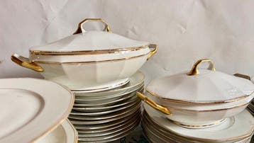 ULIM limoges - Tafelservies (43) - Imperiaal servies Limoges