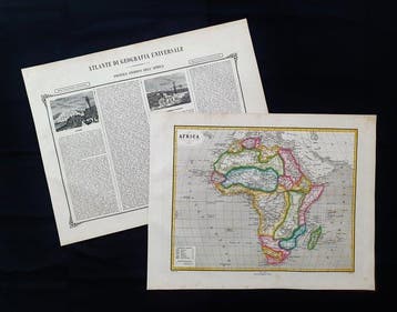 Afrika - Madagaskar / Congo / Kaap de Goede Hoop / Senegal;, Nieuw
