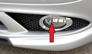 Mistlamp links SL (R230) | CLK-Klasse (W209): 00.02-06.04 (t, Auto-onderdelen, Verzenden, Nieuw, Mercedes-Benz
