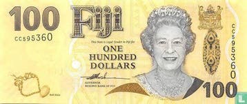 Fiji 100 Dollars  - 2007, Timbres & Monnaies, Billets de banque | Océanie, Verzenden, Los biljet