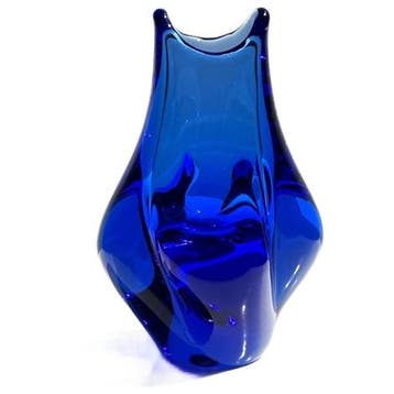 Dodo Vintage Miroslav Klinger Solifleur Glasvase In, Verzenden