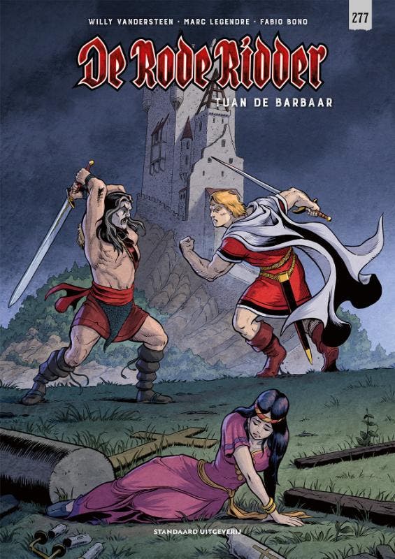 Tuan de Barbaar / De Rode Ridder / 277 9789002276576, Livres, BD, Envoi
