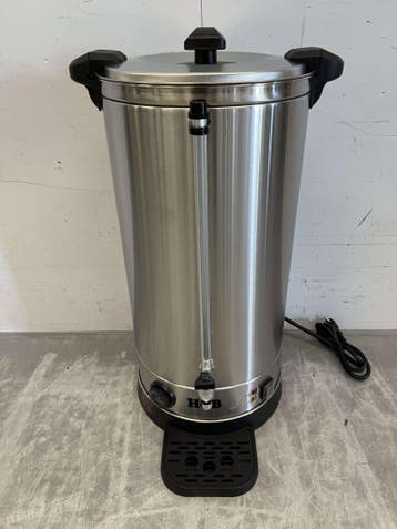Bouilloire à double paroi HCB en acier inoxydable avec bac, Verzenden