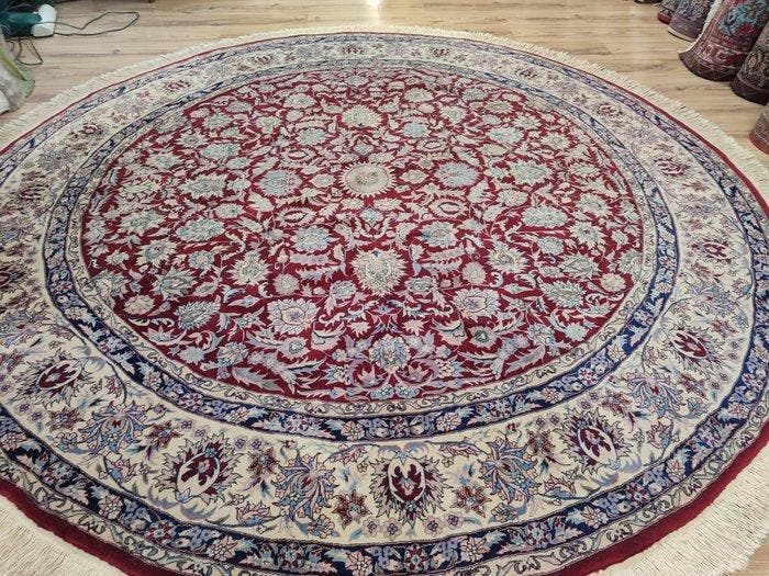 Isphahan - Vloerkleed - 2.55 m - 2.55 m - China Royal Rund, Huis en Inrichting, Stoffering | Tapijten en Vloerkleden
