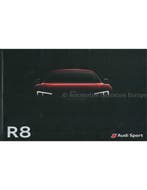 2016 AUDI R8 HARDCOVER BROCHURE DUITS