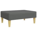 Voetenbank modern grijs | -40% | Retour deal, Verzenden, 50 tot 75 cm, Zo goed als nieuw, 75 tot 100 cm
