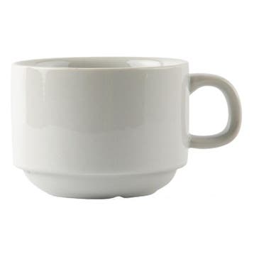 Koffiekopjes | ATHENA | Porselein | Wit | 20cl | 24 Stuks, Verzenden
