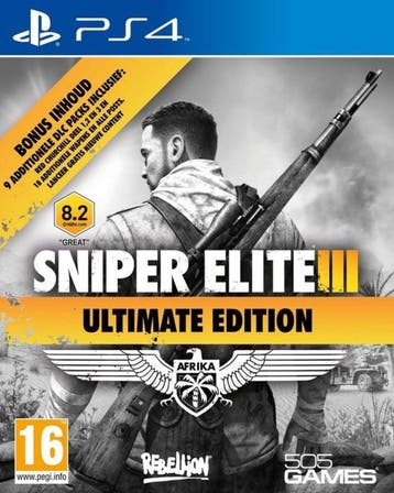 Sniper Elite III Ultimate Edition (PS4 Games), Games en Spelcomputers, Ophalen of Verzenden, Zo goed als nieuw