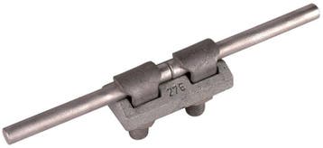 Dehn KS Verbindingsstuk Zamak Staal TZN Voor RD 7-10mm, Verzenden