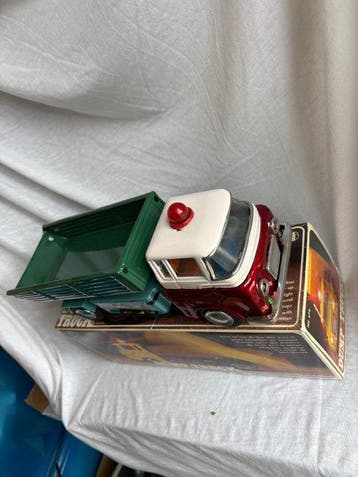Vintage blikken Dump Truck - Speelgoed Vintage blikken Dump