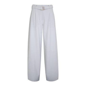 Cambio • lichtgrijze pantalon Ophelie • 36, Verzenden