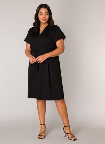 Base Level Curvy jurk Yenna1(48)Maat 46/48 (XL) of groter, Verzenden