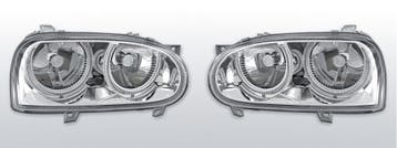 Koplampen Angel Eyes | geschikt voor Volkswagen Golf 3 1991-, Auto-onderdelen, Verzenden, Nieuw, Volkswagen