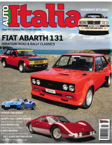 2017 AUTO ITALIA MAGAZINE 251 ENGELS, Boeken, Nieuw