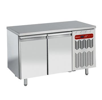 Geventileerde gekoelde tafel, 2 deuren GN 1/1, Verzenden, Nieuw in verpakking, Koelen en Vriezen