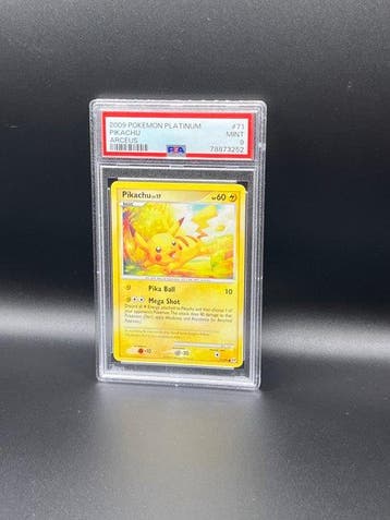 Pokémon - 1 Graded card - Pikachu 71 Platinum (Low POP) -, Nieuw