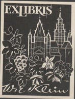 Ex-Libris Zweden - 24 x Jo Erich Kuhn - Ex libris